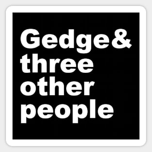 Gedge plus Sticker